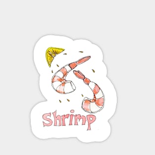 shrimp Sticker